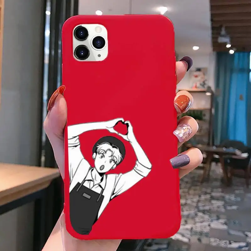 Чехол для телефона аниме Bj A-Alex iphone 13 12 11 Pro Max Mini XS 8 7 6 6S Plus X SE 2020 XR красный чехол |