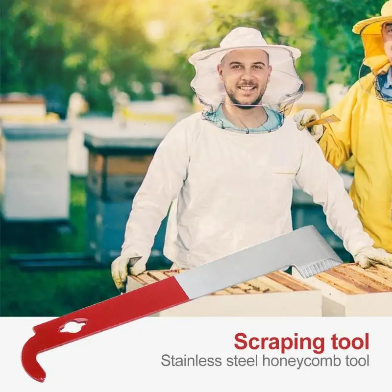 1/2 шт. практичный скребок для улья пчеловодства с рамой из нержавеющей стали нож