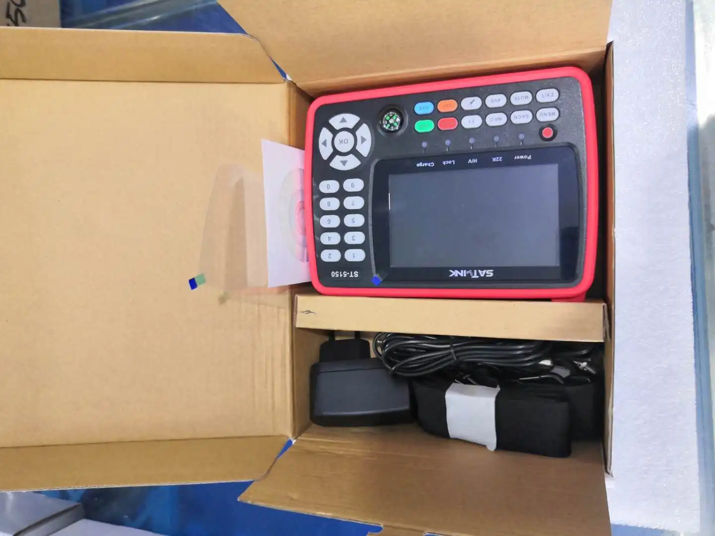 [Оригинальный] SATLINK Φ/T2/C COMBO HD Satellite Finder Meter H.265 HEVC ST-5150 QPSK 8PSK 16APSK 4 3 дюймов TFT ЖК-экран |