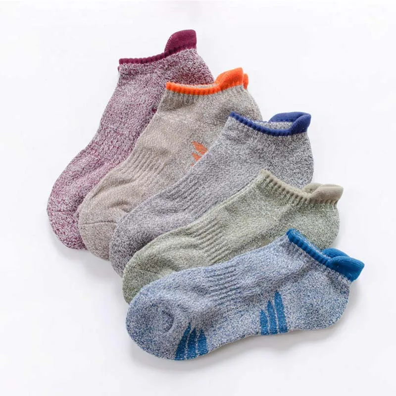 

NANCY TINO Men/Women Professinal Outdoor Climbing Sports Socks Cotton Breathable Ankle Short Fast- drying Boat Invisible Socks