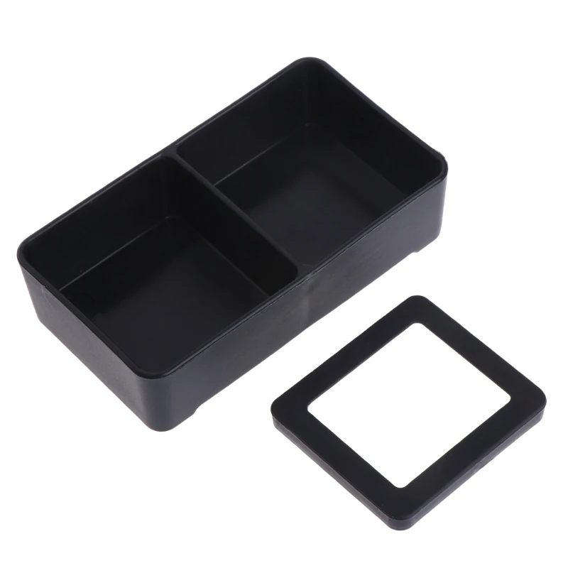 Кормушка для рептилий двойная коробка подача воды пищи паук бассейна насекомое