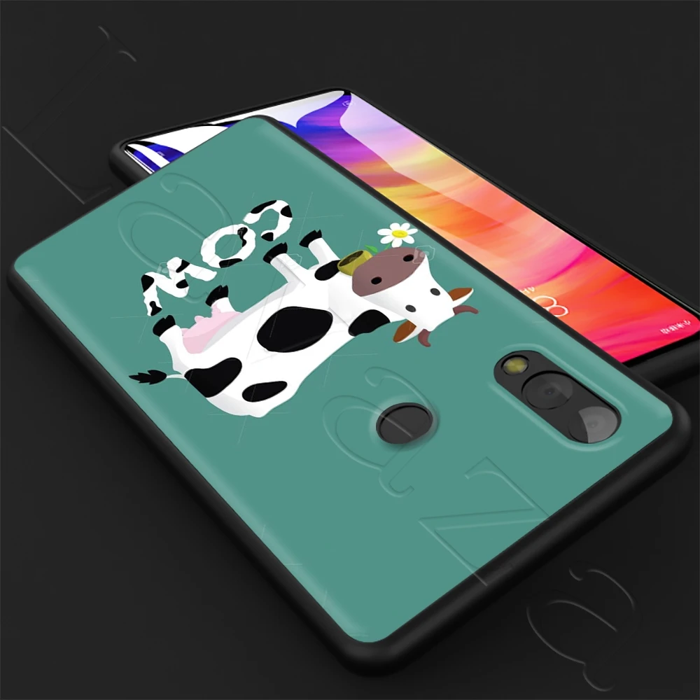 Мягкий чехол Lavaza в форме коровы для Xiaomi MI Redmi Poco X2 K30 Note 8T 10 6 8 9 9se A1 A2 A3 MAX 3 Lite Pro Plus f1 -
