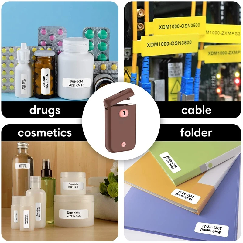 Беспроводная Bluetooth-машина для этикеток обновленная портативная версия с одним