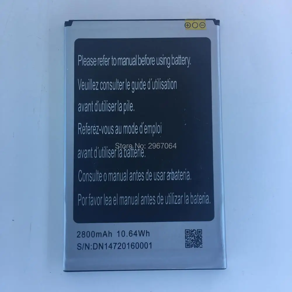 YCOOLY 2021 Дата производства для батареи AMIGOO X10 2800 мАч оригинальный аккумулятор длительное время ожидания для батареи AMIGOO X10