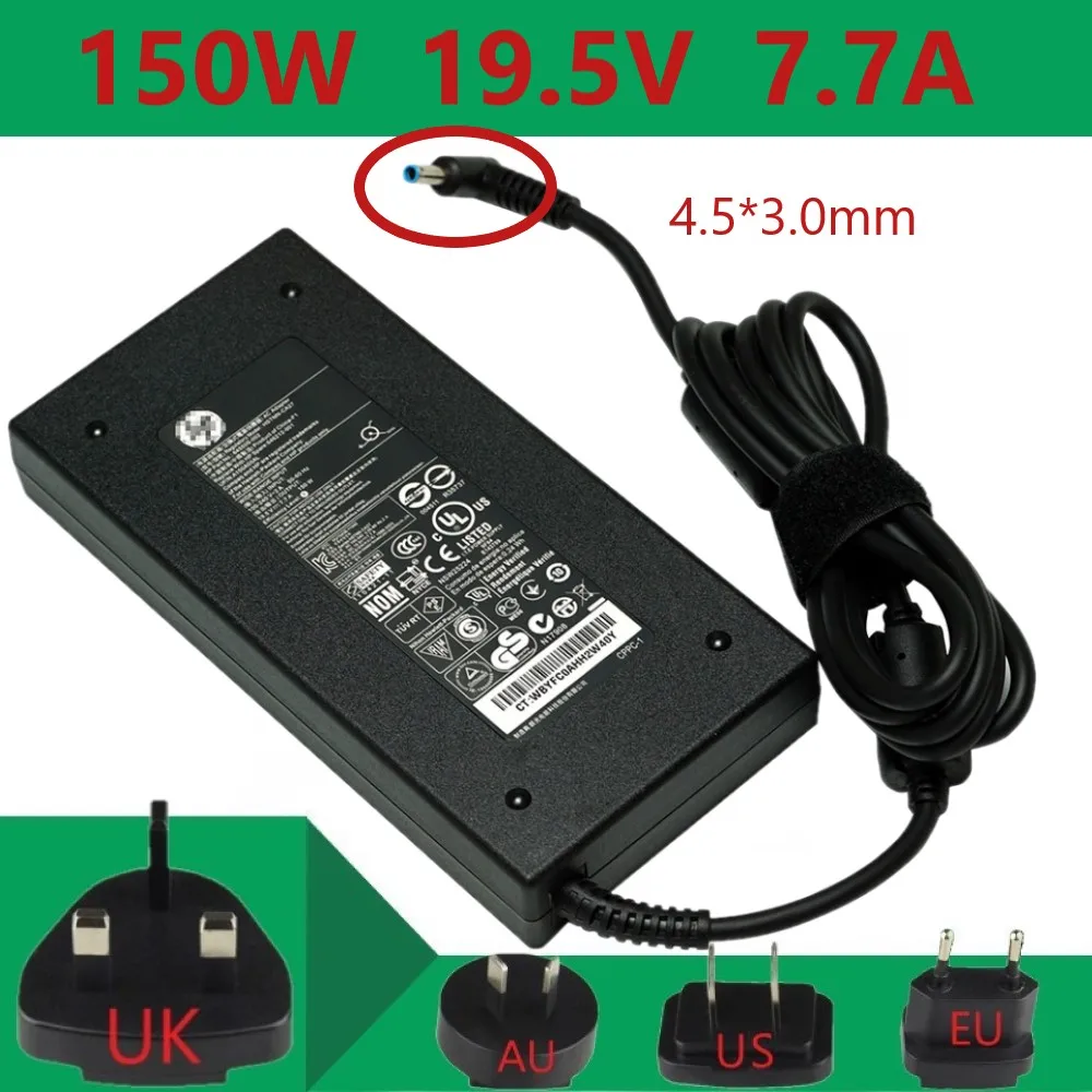 

19V 7.7A 4.5*3.0mm150W Power Supply Laptop Adapter for HP ADP-150XB G4 ZBook 15 ZBook Studio G3 HSTNN-C87C 3pro TPN-Q193 Charger