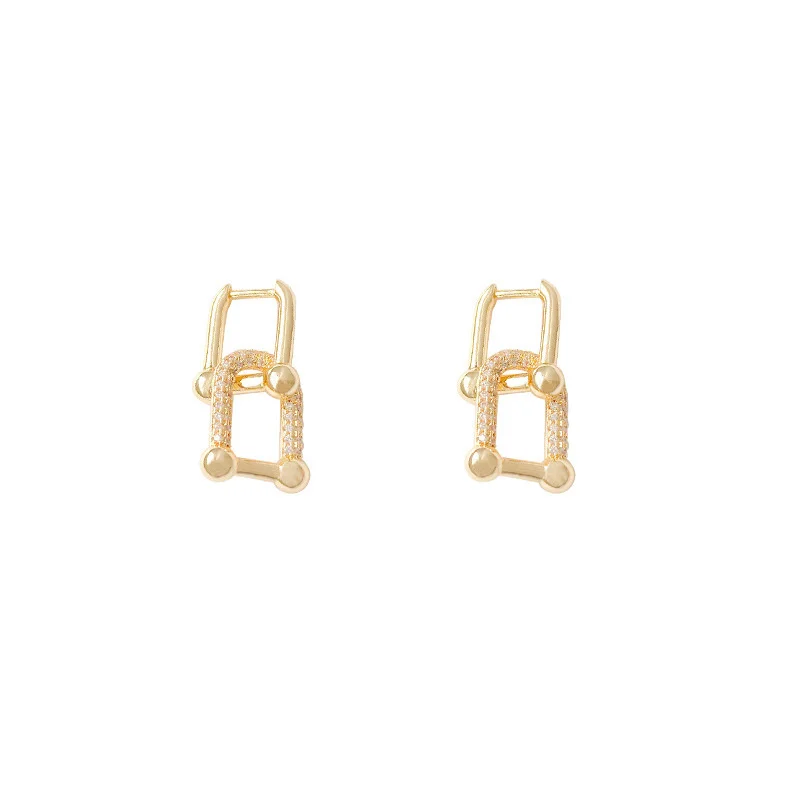 

Simple Zircon Women 2021 Bohemia Wholesale Earrings for Women European Bridal