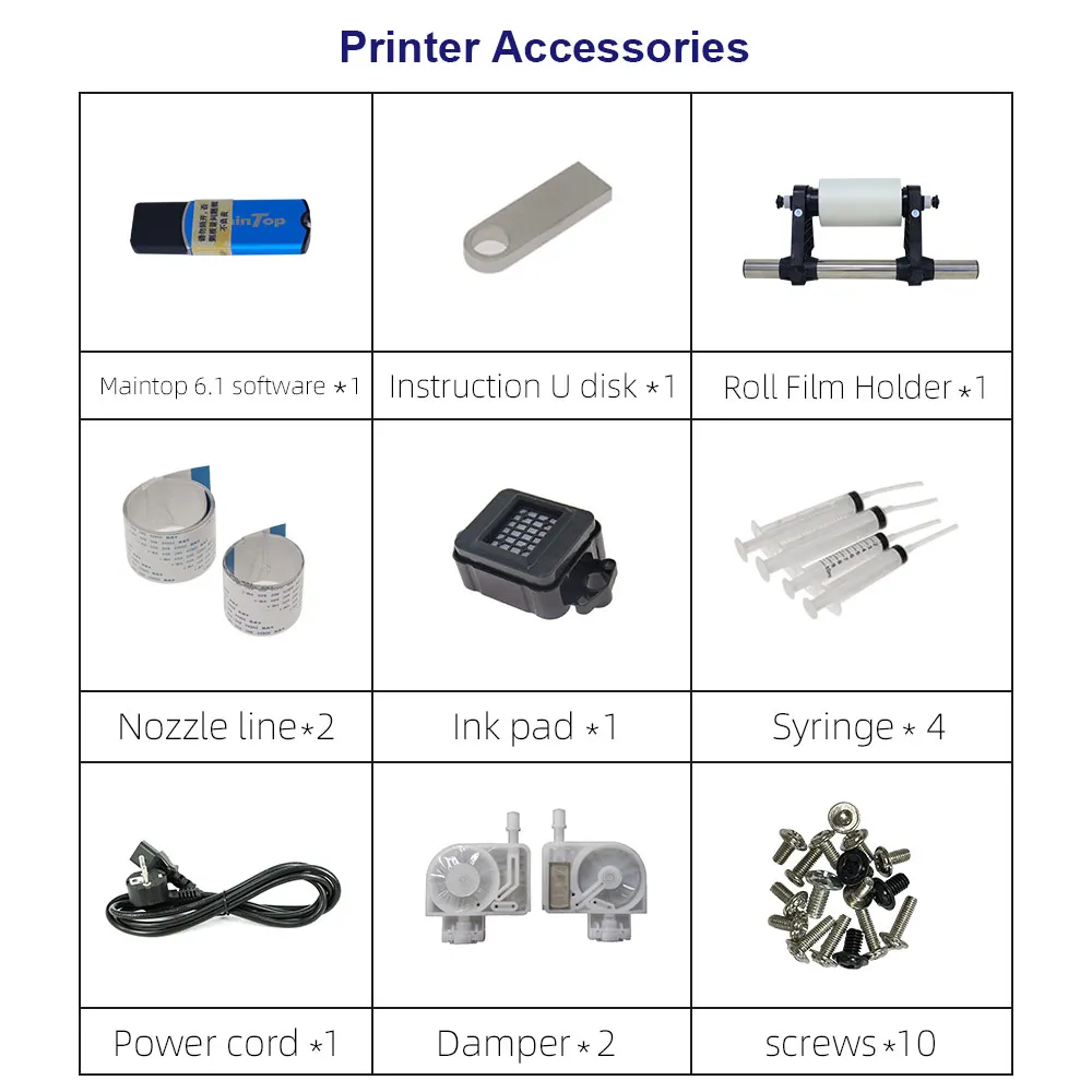 60CM DTF Printer with Powder Shake Machine A1 DTF Printer XP600 Printhead Heat Transfer Direct to Film T-Shirt Printing Machine images - 6