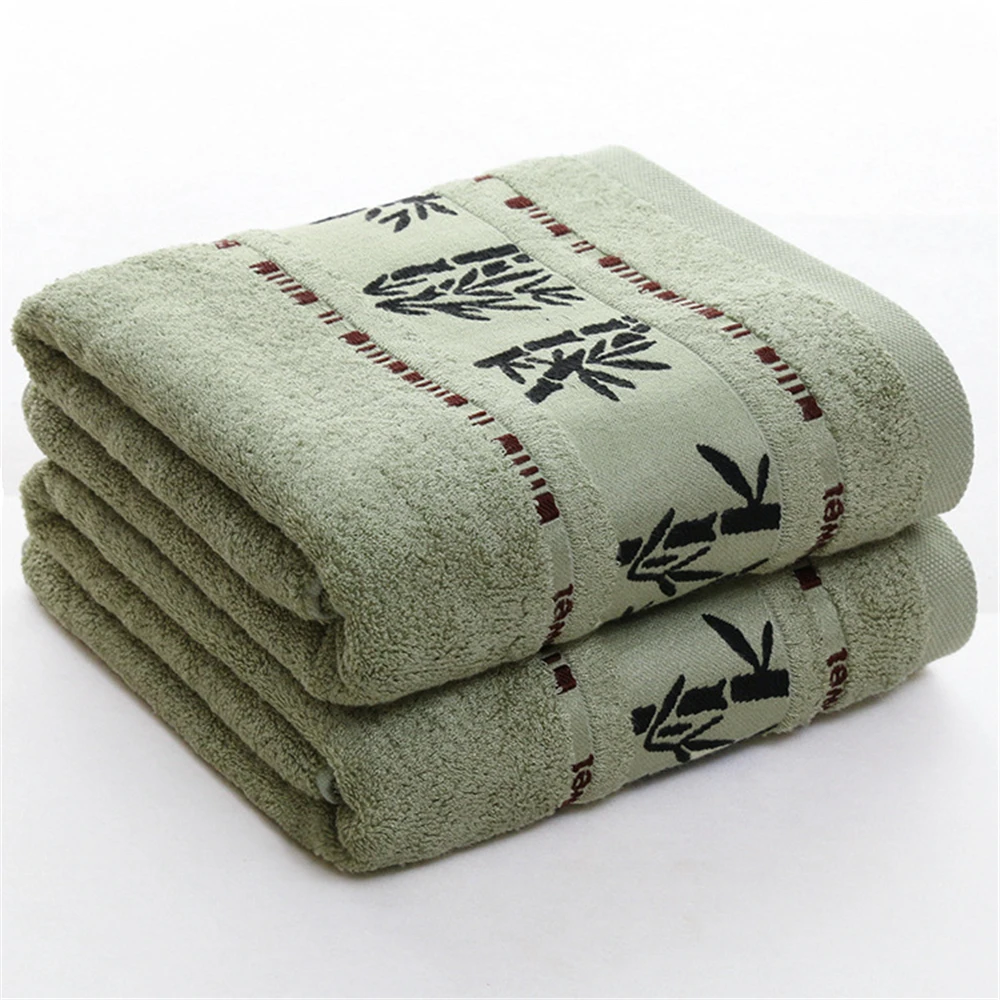 

Cusack Adult Women Men Bamboo Fiber Hand Face Bath Towel 70x140 cm High Quality 9 Colors
