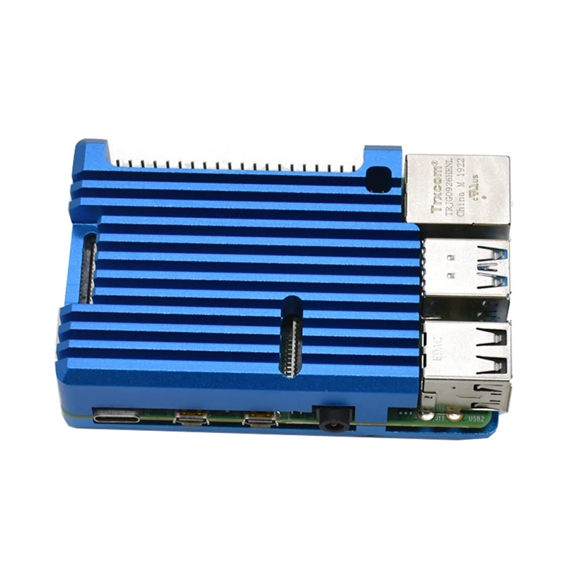 Для Raspberry Pi 4 Модель B 2GB ram Поддержка 2 4/5 0 GHz wifi Bluetooth 5 с алюминиевым ЧПУ сплав