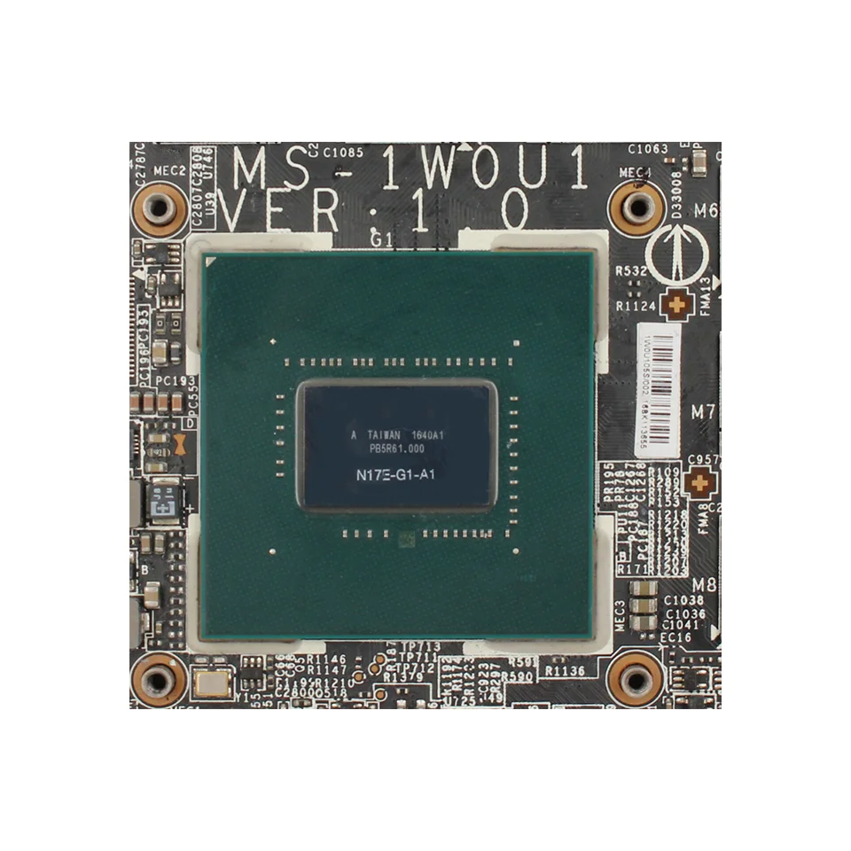 GTX1060M GTX 1060M 6 ГБ N17E-G1-A1 видео Графика карта для MSI GT80 GT72 GT70 Dell Alienware M17X R5 M18X R3 /HP/MSI/Делл