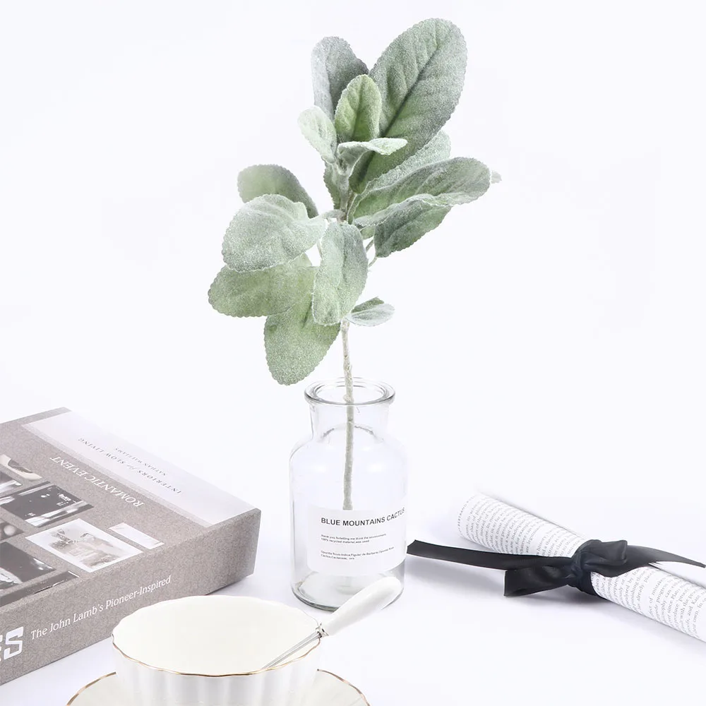 Искусственные Шелковые заячьи ушки осенние листья домашний офис Рождественский