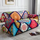 Чехол для дивана и диванных подушек-чехол в богемном стиле Datura L типа 1 2 3 4, эластичный чехол для дивана, угловой чехол для дивана