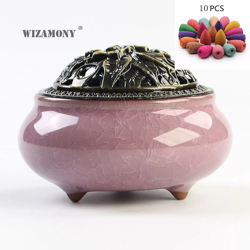 Новое поступление керамическая курильница WIZAMONY сплав мини-курильница из