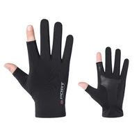 fishing gloves men women outdoor high elastic sunscreen ultraviolet protection anti slip fingerless sports breathable cycling