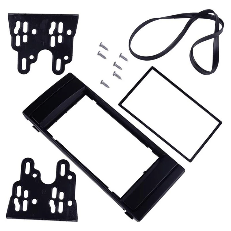 2 Din автомобильное стерео радио Fascia рама пластины панели Dash Mount Kit для BMW 5 Series E53 E39