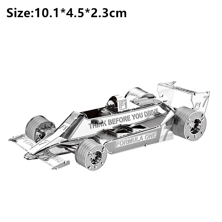 

Transportation Sports Racing Car Bus 3D Metal Puzzle Vehicle Off Road Motorcycle Model Collection Toys Gift Adult Jigsaw Toys