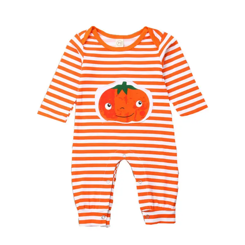 Комбинезоны для новорожденных мальчиков и девочек комбинезон на Хэллоуин с