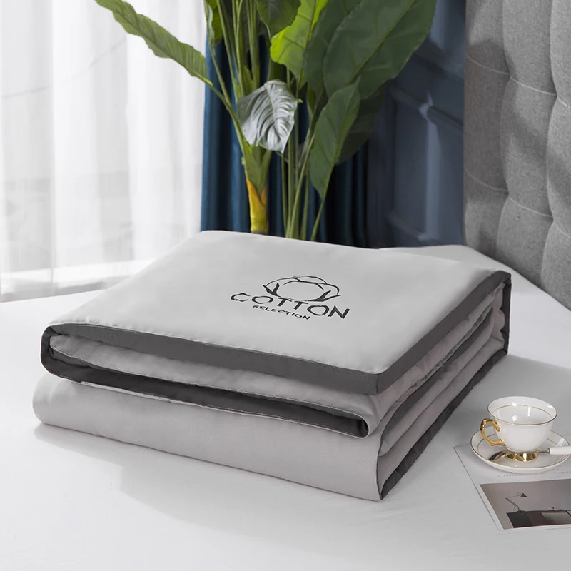 Летнее стеганое покрывало с вышивкой геометрические двойные покрывала для