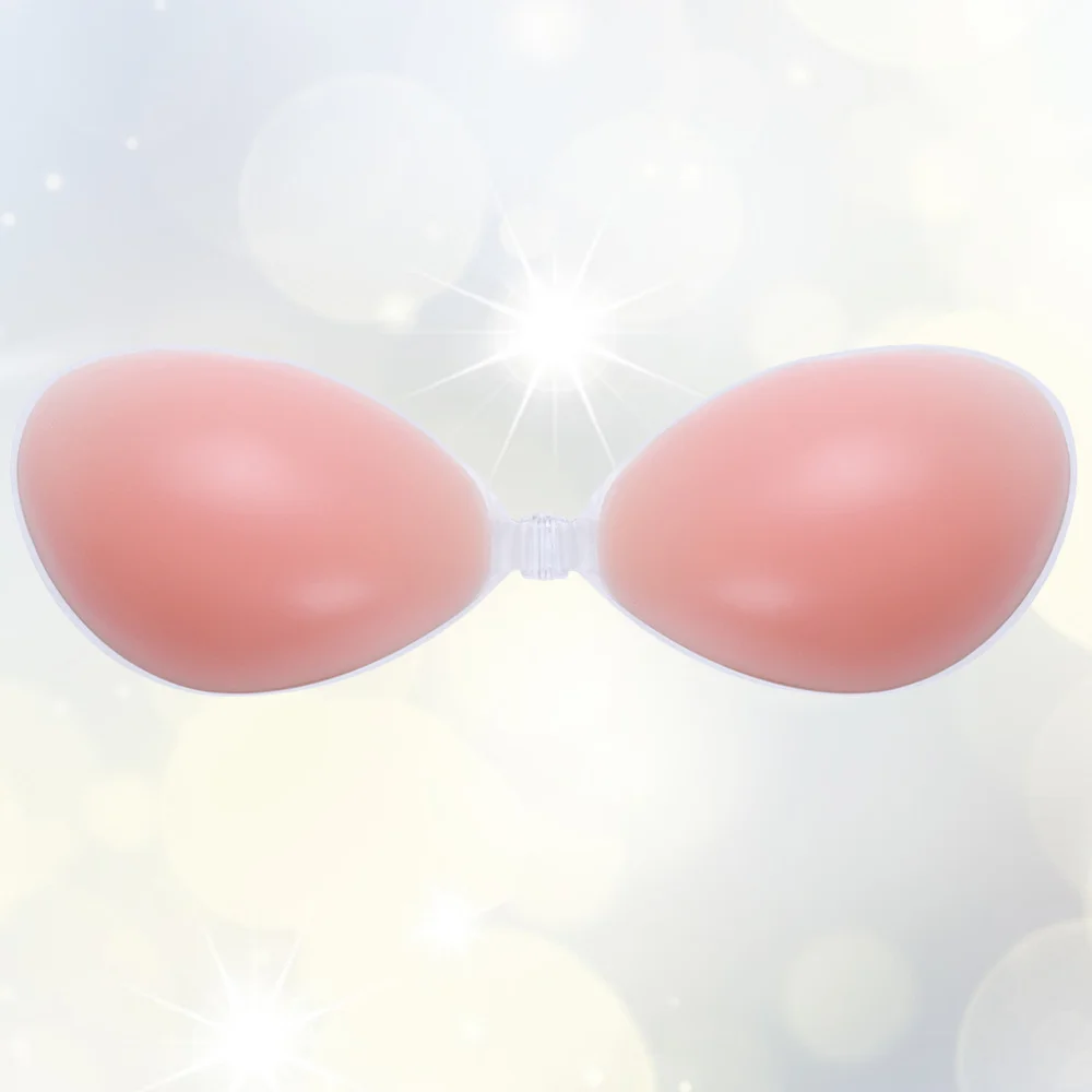 

Sexy Seamless Invisible Breast Pasty Waterproof Silicone Push Cover Pasties (Size A)