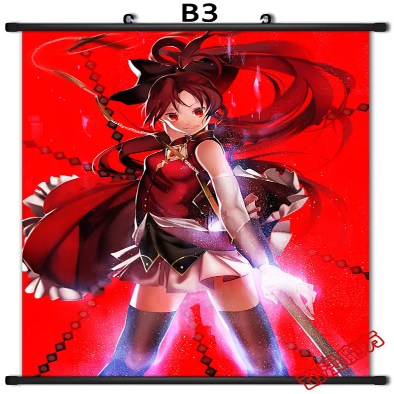 Japanese Anime Puella Magi Madoka Magica Akemi Homura &amp Kaname Home Decor Wall Scroll Poster Decorative Picture | Дом и сад