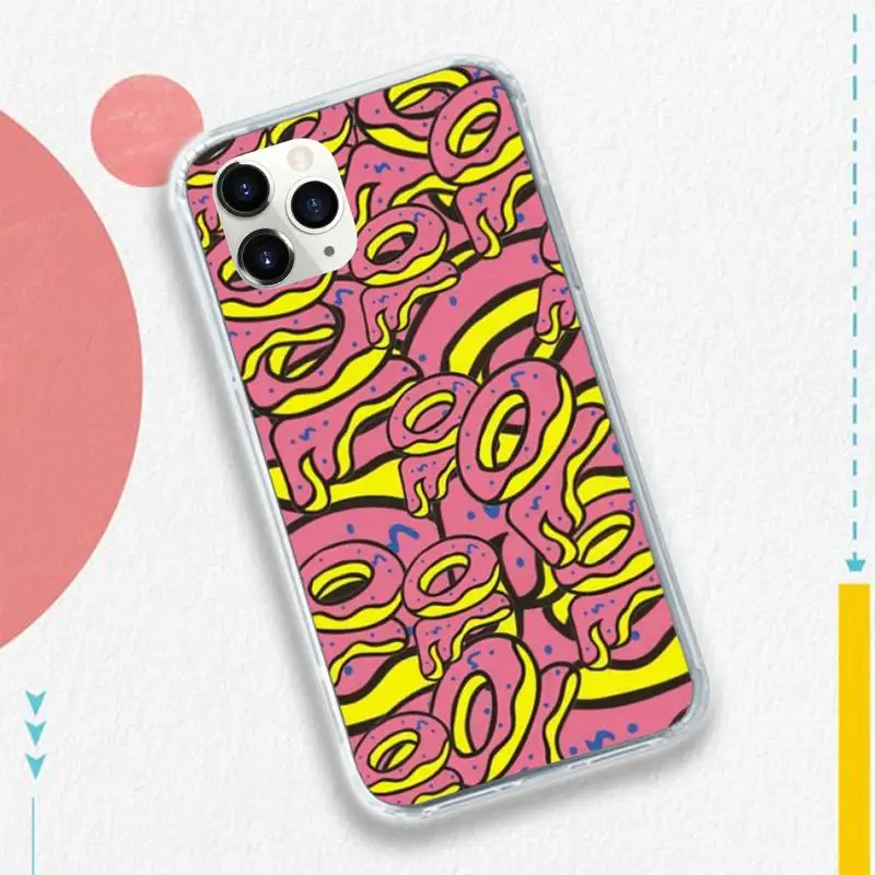 

fashion golf Flame bee donut Phone Case for iPhone 11 12 pro XS MAX 8 7 6 6S Plus X 5S SE 2020 XR