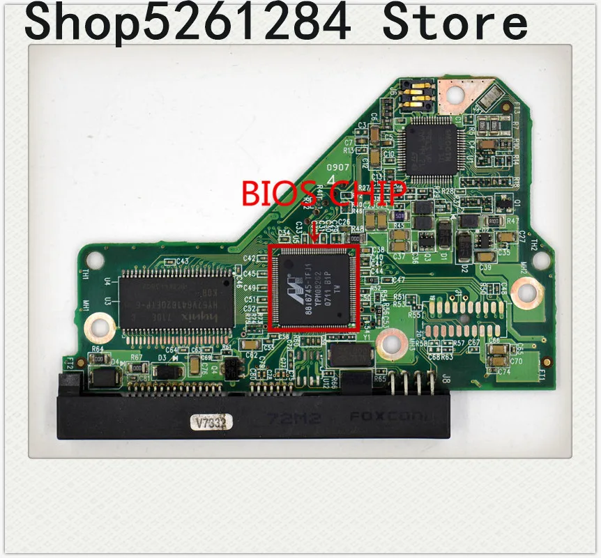 

HDD PCB logic board 2060-701444-003 REV A for WD 3.5 SATA hard drive repair data recovery / 2061-701444-000 , 2061-701444-800