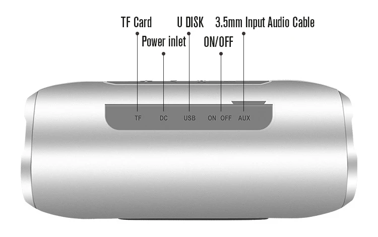 NBY 6670 портативный Bluetooth динамик FM радио 10 Вт водонепроницаемый беспроводной громкий динамик 3D стерео музыка звук открытый сабвуфер, колонки