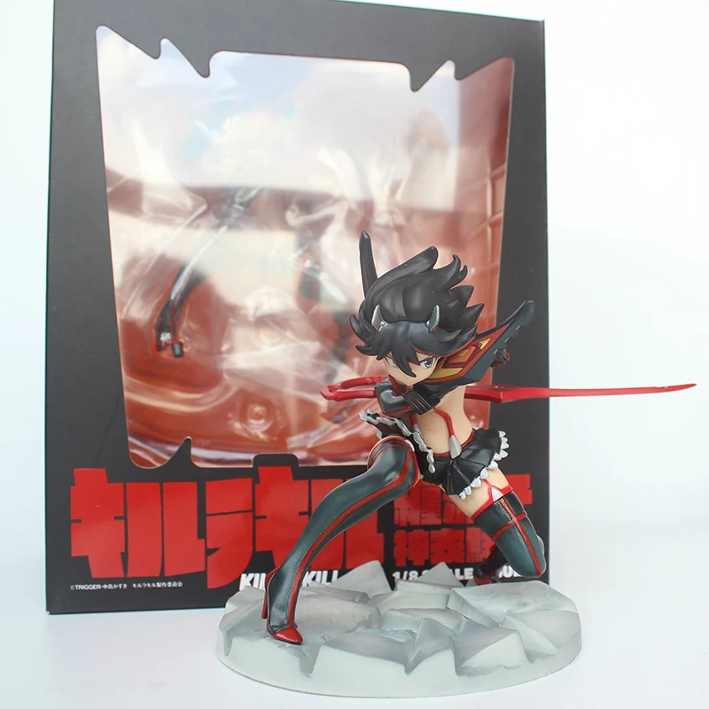 Японская аниме экшн фигурка KILL La Matoi Ryuuko Коллекционная модель из ПВХ боевые