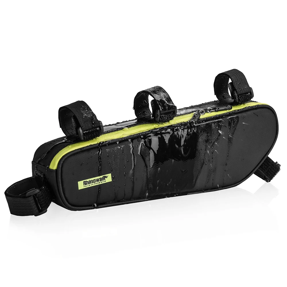 

Сумка на раму велосипеда Rhinowalk, 3 л, водонепроницаемая сумка на раму велосипеда