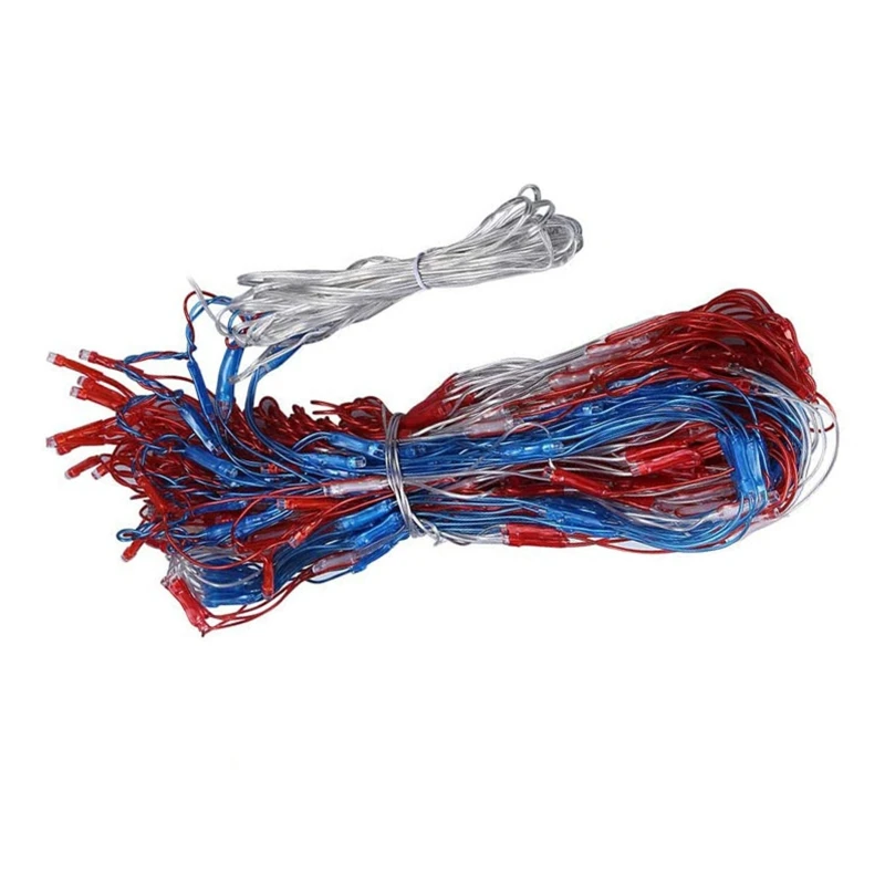 

American Flag String Lights with 390/420 Super Bright LEDs Waterproof Ornaments