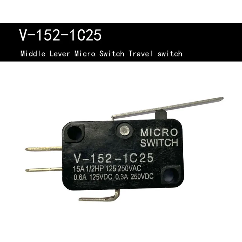 1 шт. v 15 152 153 154 155 micro switch предеход Мгновенный Переключатель|Аксессуары для