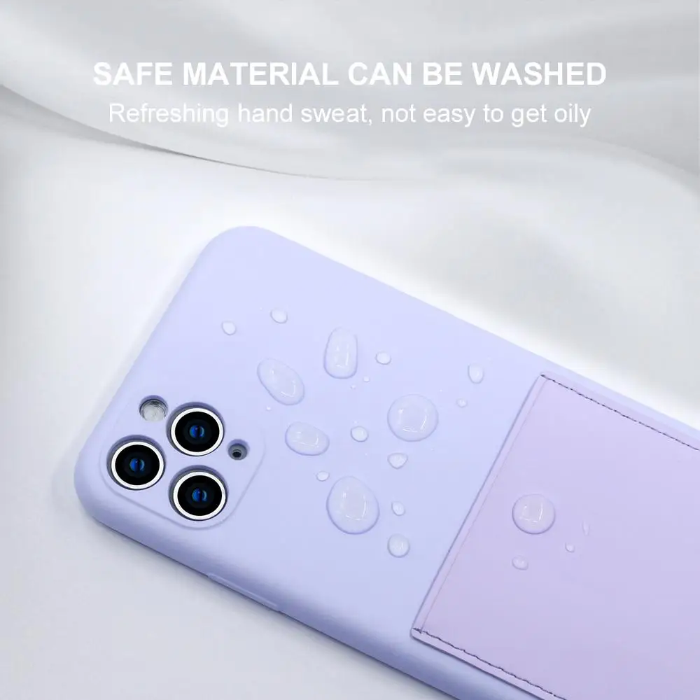 Роскошный оригинальный силиконовый чехол для полной защиты iPhone SE 2020 12 11 Pro Max X XR Xs
