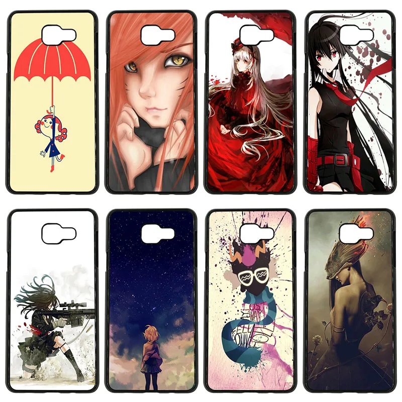 Cool Fashion Pretty Girl Cell Phone Case Hard Plastic Cover Protect for Samsung Galaxy S8 S9 Plus S3 S4 S5 Mini S7 S6 Edge | Мобильные