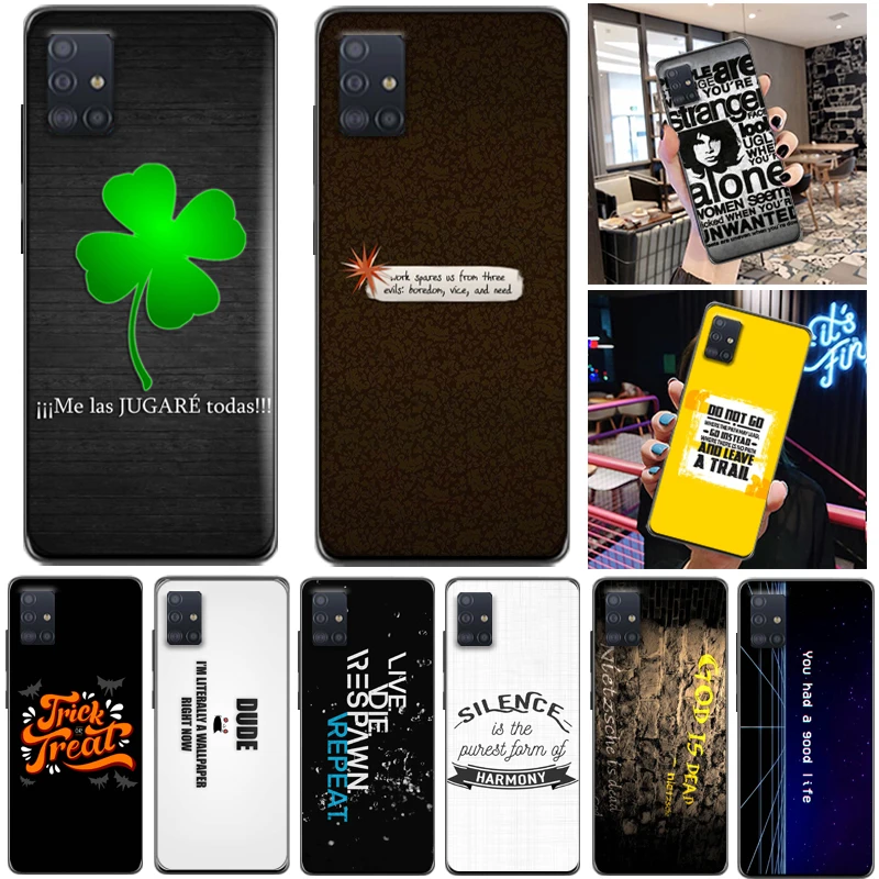 

Fashion Case For Samsung Galaxy A31 A51 A71 Phone Case Galaxy A31 A51 A71 Case Silicon Soft Tpu Back For Samsung A71 A51 A31