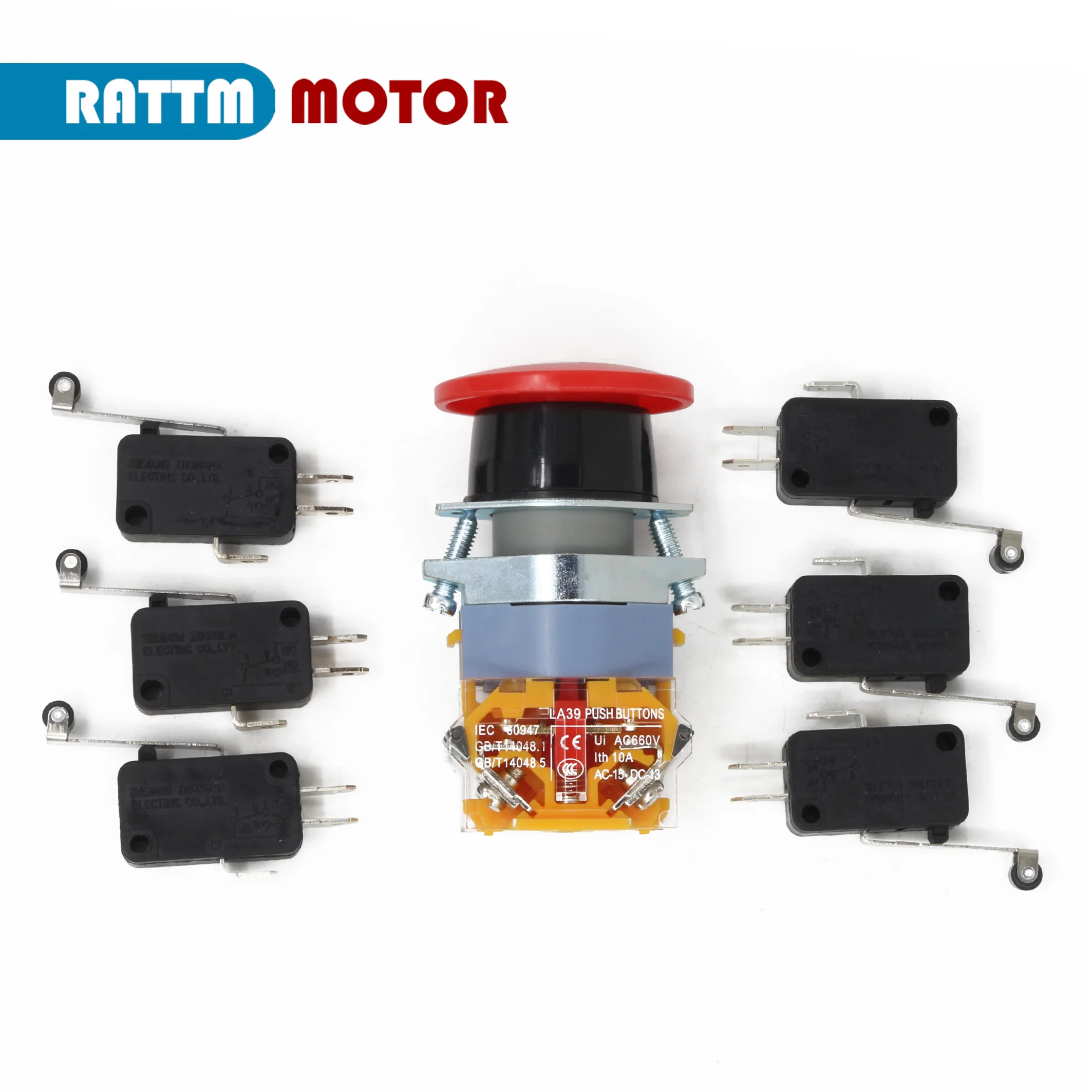 Красный знак аварийный E Stop 22 мм 1 NO NC CNC 6 шт. Ограниченная серия Micro Switch|switch save|switch