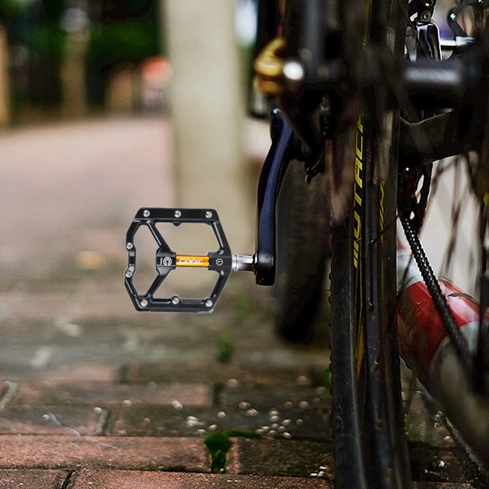 1 пара Алюминий сплава прочная с светоотражающая полоска Эргономичный велосипед