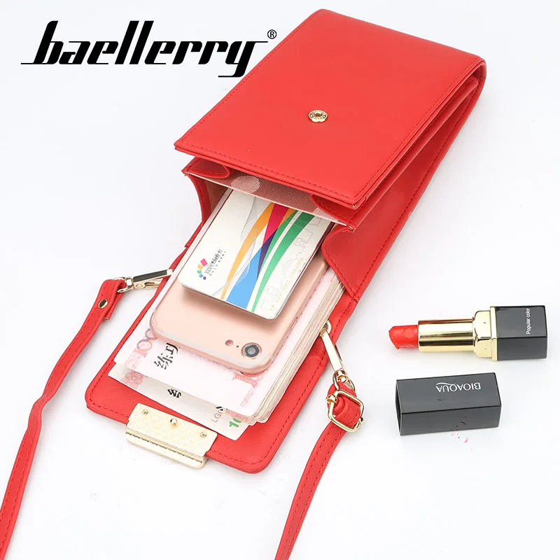 Сумка Baellerry для женщин модная однотонная сумочка на одно плечо отделение банкнот