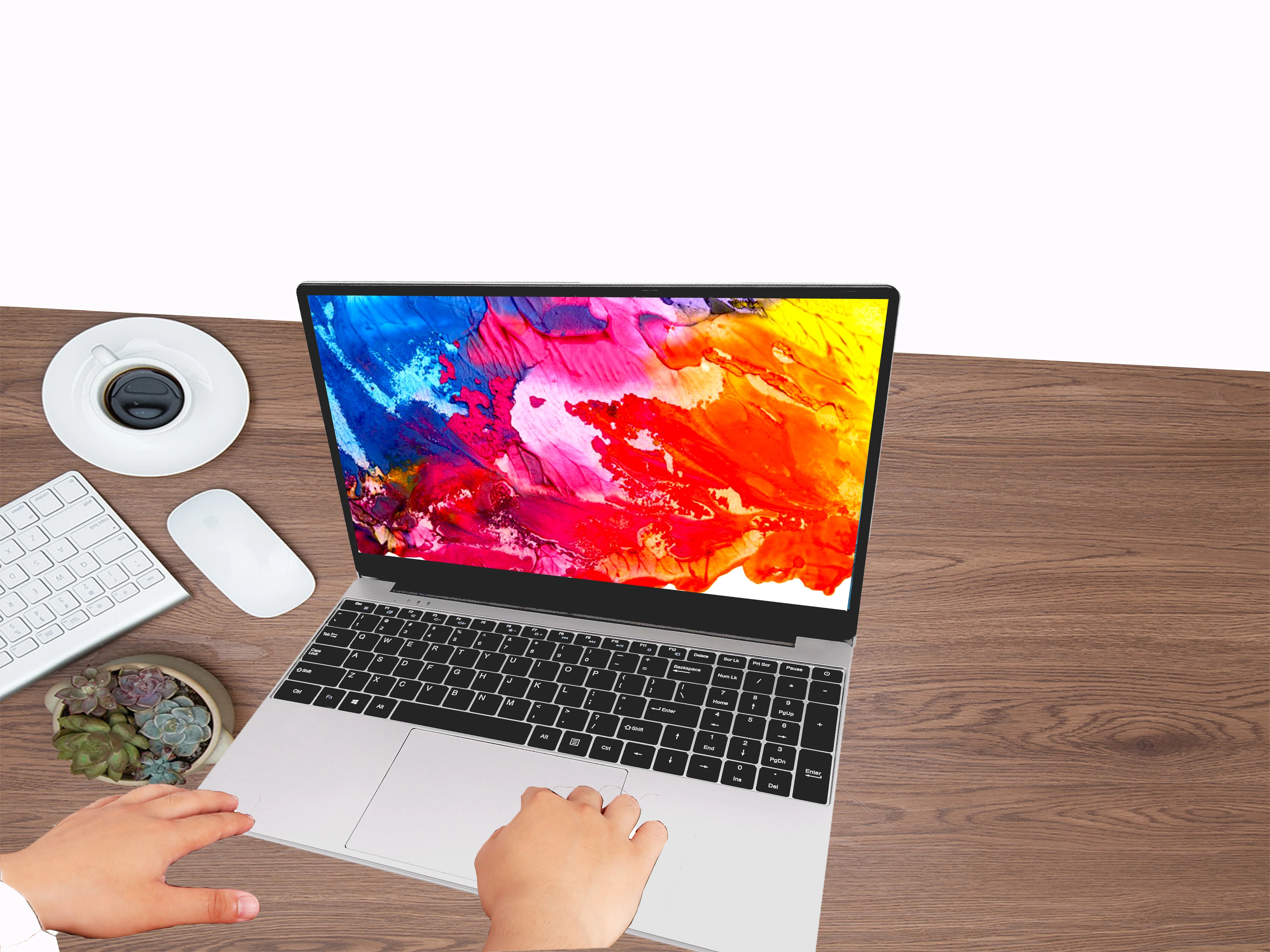 

Fedemer 15.6 Inch 8GB RAM 128G ROM SSD Windows 10 laptop Intel N3350 Keyboard Notebook