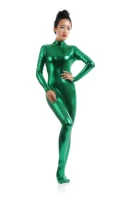 cm 53 spandex lycra metallic zentai suit full body skin tight jumpsuit bodysuit costume for adultskids ghost frightening