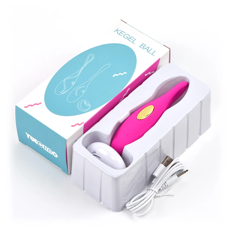 Вибратор-пуля в форме яйца беспроводная с пультом дистанционного управления