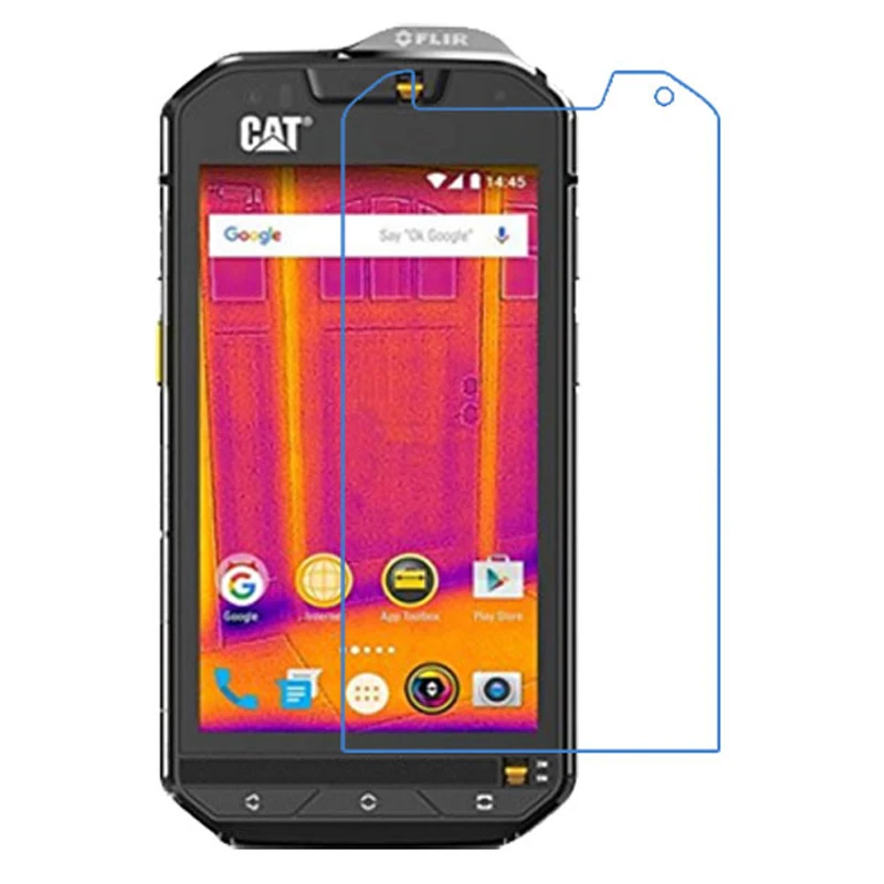 0 3 мм 9H закаленное стекло для гусеницы Cat S60 Защитная пленка экрана Переднее +