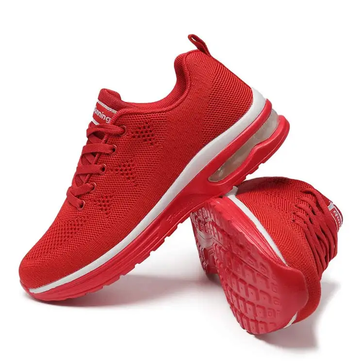 

Кроссовки женские на шнуровке, Вулканизированная подошва, сетчатые, Повседневная Удобная Обувь на воздушной подушке, белые, 2022