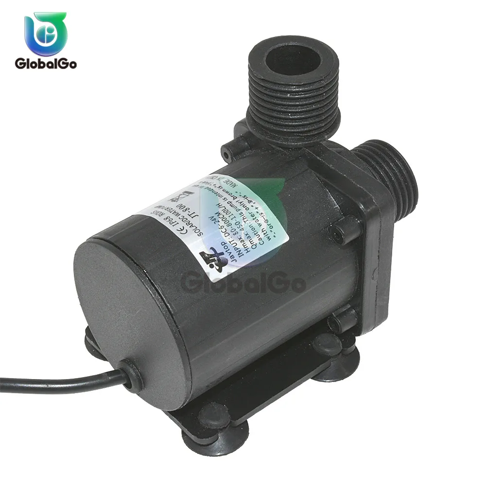 

800L/H DC12v 24V 1000MA 22W Brushless DC Motor Water Circulation Pump Solar Water Pumps for Garden Fountain For fish