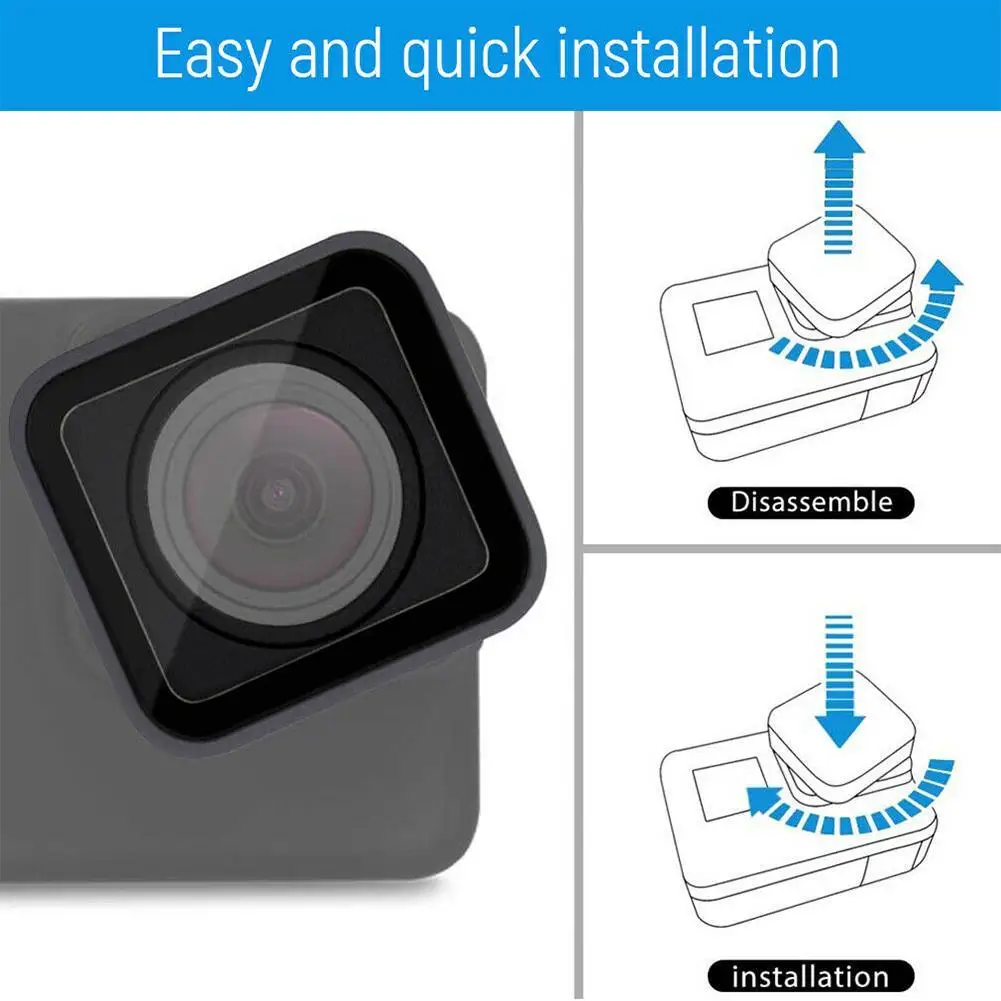 

Sports Camera Accessories Polarizer Lens Protective 9 Lens For GoPro Hero H8V1