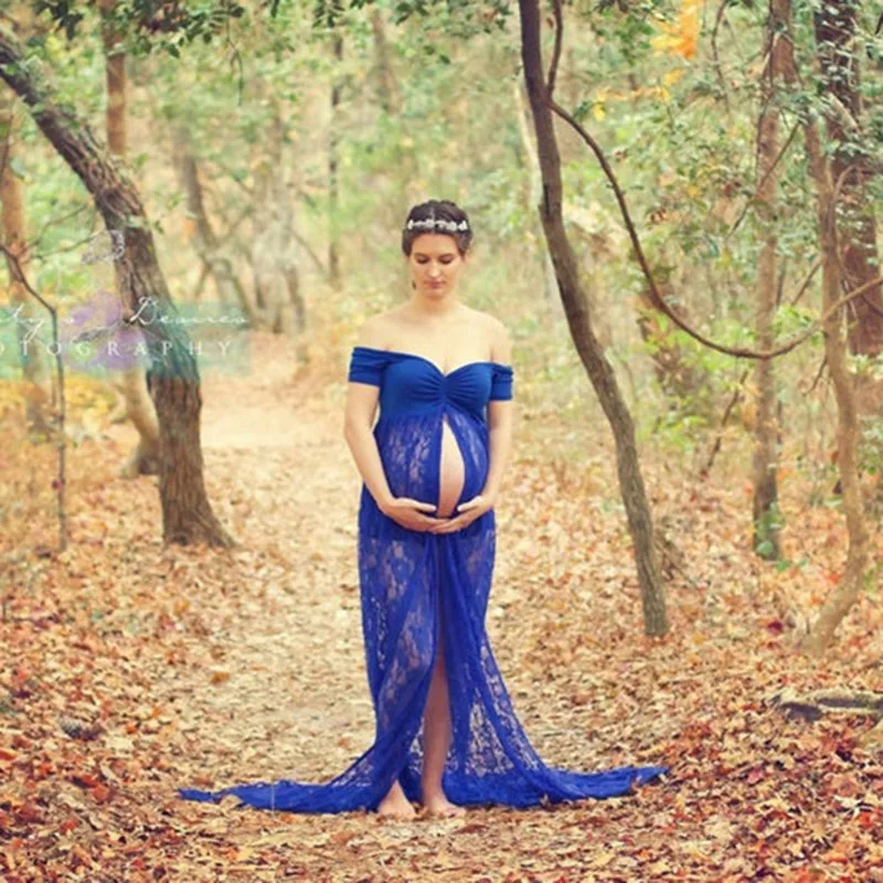 Сексуальное платье для фотосъемки с v образным вырезом беременных будущих мам