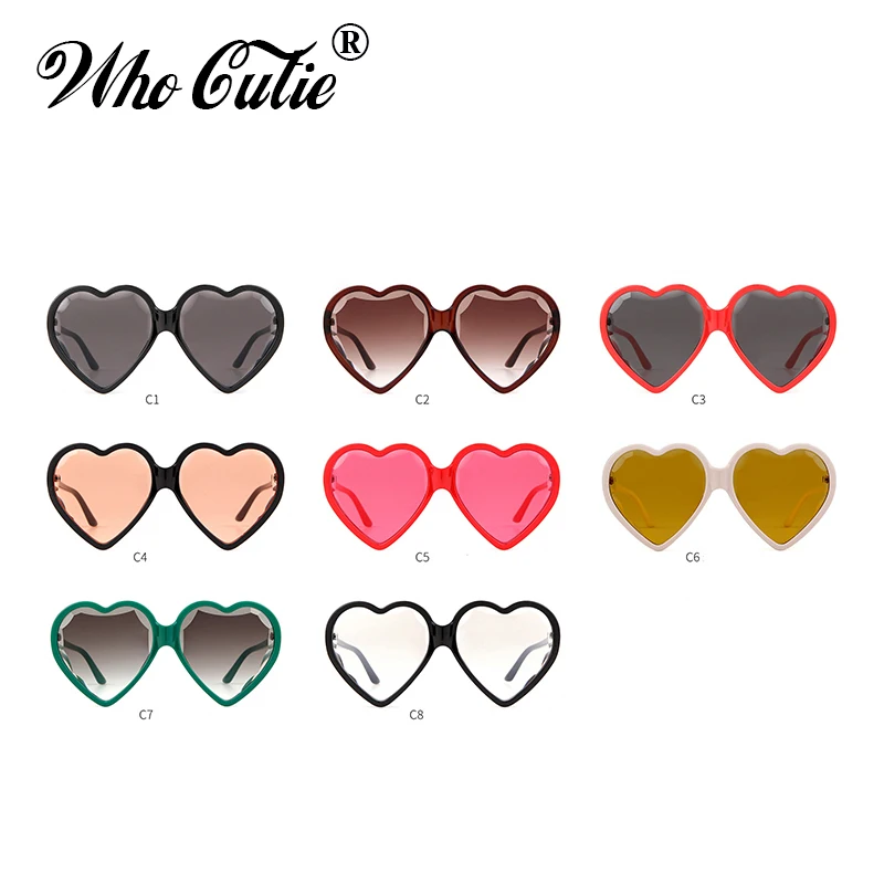 Очки солнцезащитные WHO CUTIE OM690 женские однотонные брендовые дизайнерские