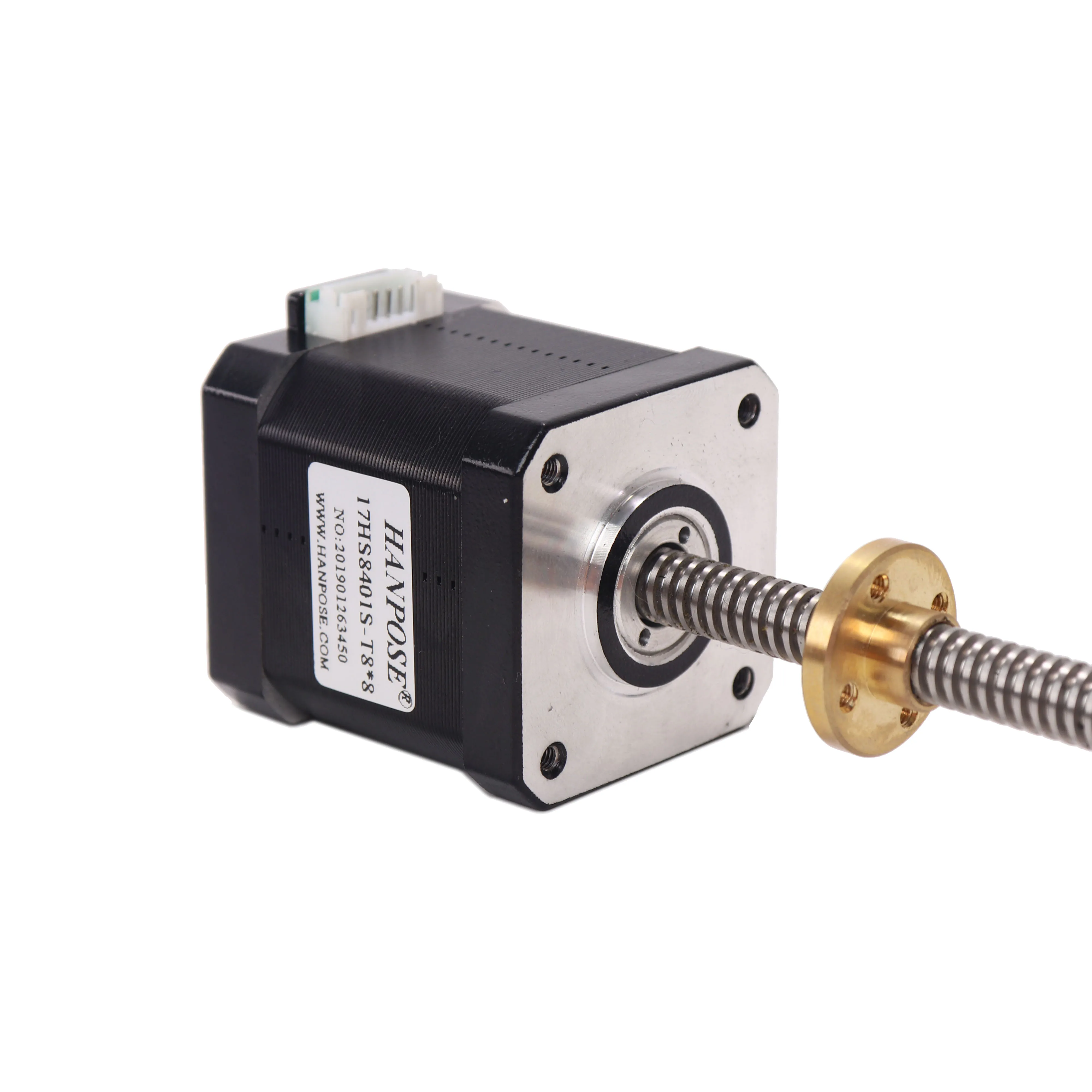 Шаговый двигатель Nema17 4 lead 42 17HS8401S T8*8 винтовой стержень линейный 310 мм с
