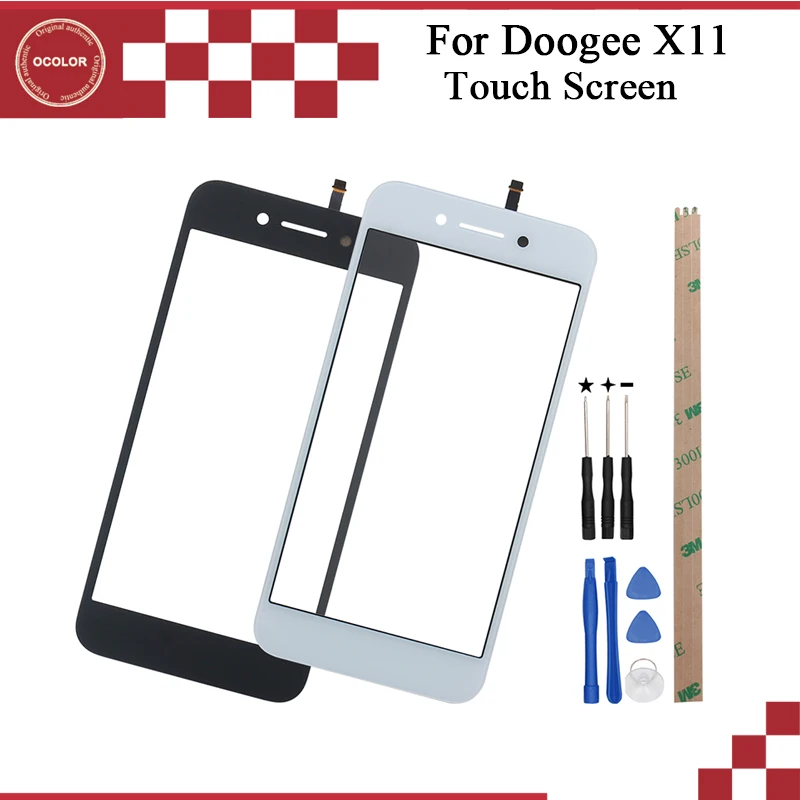 Ocolor Для Doogee X11 сенсорный экран Testd дигитайзер Замена Сенсорная панель 5 0 ''с