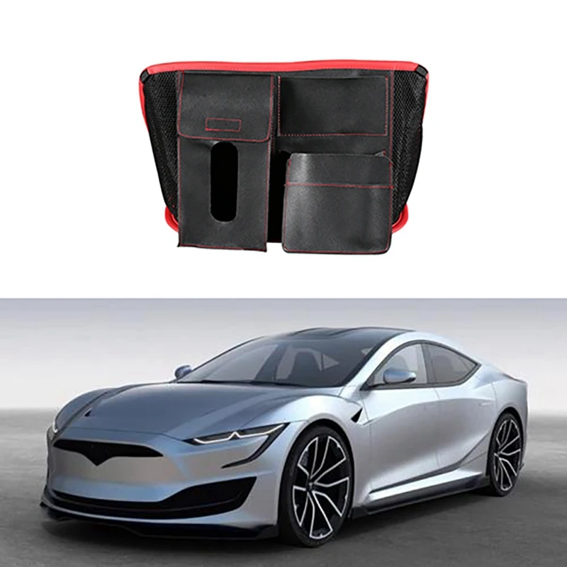 

Car Net Pocket Seat Back Mesh Organizer Handbag Holder Net Bag Barrier Backseat Pet Kid Storage Pouch for Car Interior