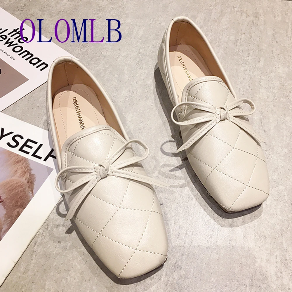 Большие размеры 35 39 черные белые бежевые балетки на плоской подошве женские